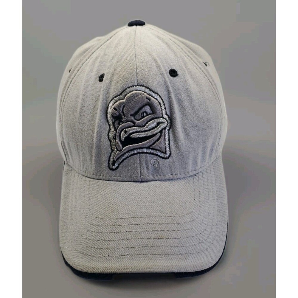 Vtg Virgina Tech Cap Mascot 6 Panel  Embroidered Gray Hat  Well Loved Read